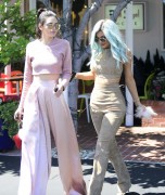 Kendall & Kylie Jenner - Mauro's restaurant in LA 07/10/2015