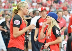 [MQ] Olivia Holt - 2015 MLB All-Star Legends and Celebrity Softball Game in Cincinnati 7/12/15