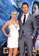 Крис Прэтт и Анна Фэрис (Anna Faris, Chris Pratt) Marvel's Guardians Of The Galaxy Premiere, Dolby Theatre, 2014 (28xHQ) 4dc731422499550