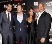 Крис Прэтт (Chris Pratt) The Cinema Society with Men's Fitness & FIJI Water host a screening of 'Guardians of the Galaxy', Crosby Street Hotel, New York, 2014 (83xHQ) D7a8b0422501888