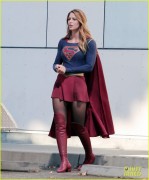 [MQ tag] Melissa Benoist - on the set of 'Supergirl' in Los Angeles 7/25/2015