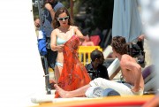Эмилия Кларк (Emilia Clarke) Bikini on the set of Me Before You in Mallorca, 10.06.2015 (10xHQ) F448fc424781486
