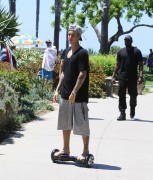 Justin Bieber - Out and about in Laguna Beach, CA 08/08/2015
