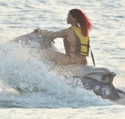 Рианна (Rihanna) enjoys a winter break on the beach in Barbados, 2010 (50xHQ) 27f763427813012