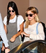 Kendall Jenner & Hailey Baldwin - LAX airport in LA 08/12/2015