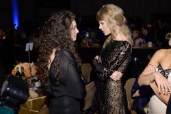 Lorde & Taylor Swift - Pre-Grammy Gala for the 56th Grammy Awards in Los Angeles, CA 01/25/2014