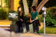 Энтони Кидис (Anthony Kiedis) Sitting outside on the street across from Katsuya in Brentwood, 10.08.2014 (14xHQ) A0151b432972098