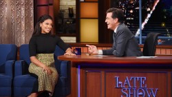 Gina Rodriguez - "Late Show with Stephen Colbert" Still - 10/07/2015