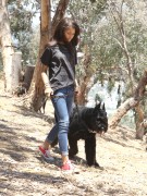 Zendaya - Walking her dog in Los Angeles 07/06/2012
