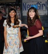 Hannah Simone & Zooey Deschanel - FOX's 'New Girl' 100th Episode Cake-Cutting in Century City, CA 12/02/2015
