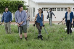 Christian Serratos, & Alexandra Breckenridge - 'The Walking Dead' Season Six, Episode 7 Stills (2015)