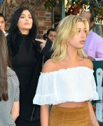 Hailey Baldwin & Kylie Jenner - The Ivy restaurant in Los Angeles, CA 12/17/2015