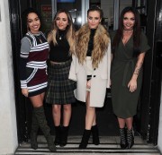Little Mix - BBC Radio studios in London, England 12/18/2015
