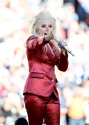 Лэди Гага (Lady Gaga) sings the National Anthem at Super Bowl 50 at Levi's Stadium (Santa Clara, 07.02.2016) - 56хHQ 593993472489739