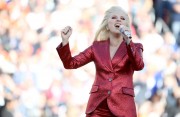 Лэди Гага (Lady Gaga) sings the National Anthem at Super Bowl 50 at Levi's Stadium (Santa Clara, 07.02.2016) - 56хHQ A141da472488969