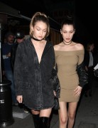 Bella & Gigi Hadid - Leaving the Nice Guy in West Hollywood 03/19/16