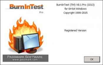 PassMark BurnInTest Pro 8.1 Build 1013 PassMark BurnInTest Pro 8.1 Build 1013