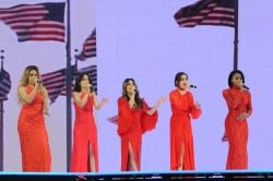 Fifth Harmony - perform "America The Beautiful" at Wrestlemania 324/4/2016