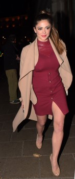 Casey Batchelor Upskirt Leaving her Car | UpskirtSTARS