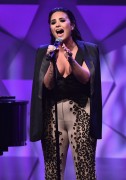 Деми Ловато (Demi Lovato) performing & accepting her Vanguard award at the GLAAD Media Awards in Los Angeles, show, 02.04.2016 (51xHQ) 1d1b50476561999