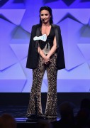 Деми Ловато (Demi Lovato) performing & accepting her Vanguard award at the GLAAD Media Awards in Los Angeles, show, 02.04.2016 (51xHQ) B06591476562523