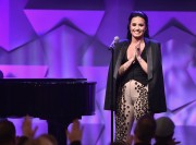 Деми Ловато (Demi Lovato) performing & accepting her Vanguard award at the GLAAD Media Awards in Los Angeles, show, 02.04.2016 (51xHQ) F827ec476561983
